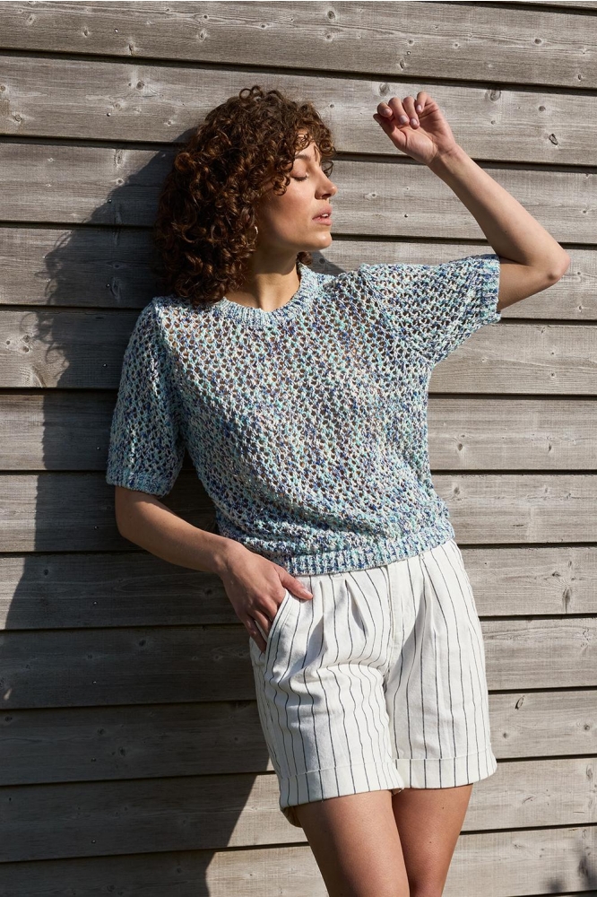JOLENE MELANGE SRB4533 MULTI FADED BLUE